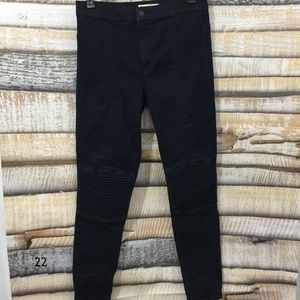 GAP True Skinny Moto Dark Blue Jeans Size 28R